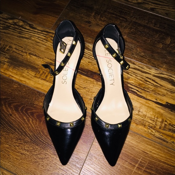 Sole Society Shoes - Julieanne Hough for Sole Society Anneke Black Heel